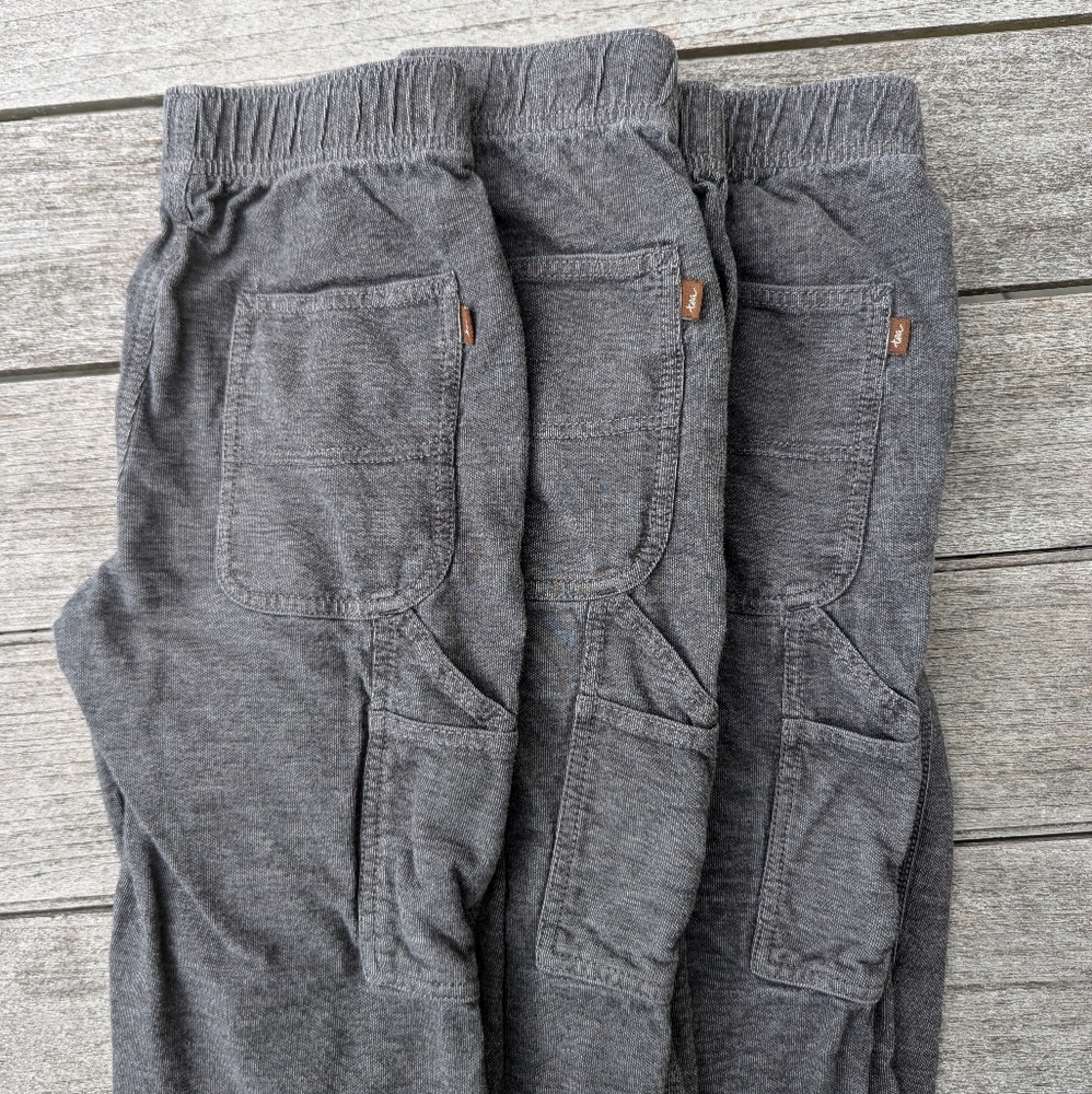 Tea Collection Denim Like Playwear Pants - Lot of 3